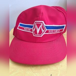 Vintage Morton Building trucker/farmer hat